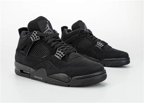 black panther jordan 4|black cat jordan 4 women.